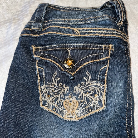 Vintage Candies low rise flare jeans size 9 - Picture 2 of 7